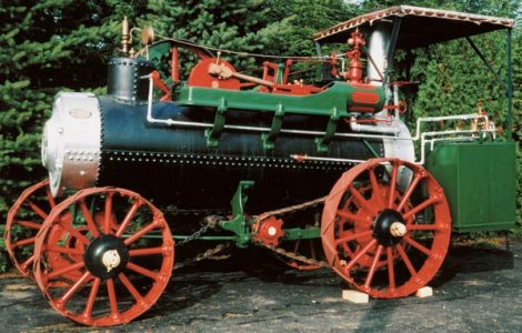 12 HP Lansing Steam Engine From 1898: A Steamer With Four-Wheel Drive Image